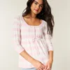 Babydoll-sweater i kabelstrik