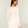 Babydoll Sweater Mini Dress
