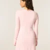 Babydoll Sweater Mini Dress