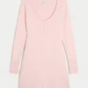 Babydoll Sweater Mini Dress