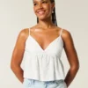 Babydoll-top med paisley-mønster Babydoll-top med paisley-mønster