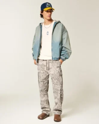 Baggy cargobukser