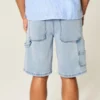 Baggy denim-malershorts Baggy denim-malershorts