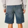 Baggy denim-malershorts Baggy denim-malershorts