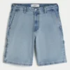 Baggy denim-malershorts Baggy denim-malershorts