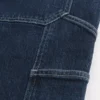Baggy denim-malershorts Baggy denim-malershorts