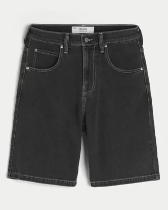 Baggy denimshorts