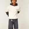 Baggy denimshorts
