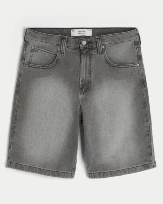 Baggy denimshorts