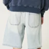 Baggy denimshorts