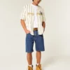 Baggy denimshorts i medium vask