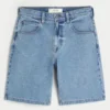 Baggy denimshorts i medium vask