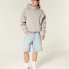 Baggy denimshorts med stjernemønster Baggy denimshorts med stjernemønster