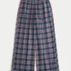 Baggy flannelbukser Baggy flannelbukser