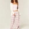 Baggy flannelbukser Baggy flannelbukser