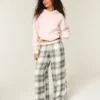Baggy flannelbukser Baggy flannelbukser