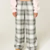 Baggy flannelbukser Baggy flannelbukser