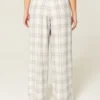 Baggy flannelbukser