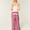 Baggy flannelbukser