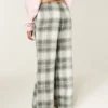 Baggy flannelbukser Baggy flannelbukser
