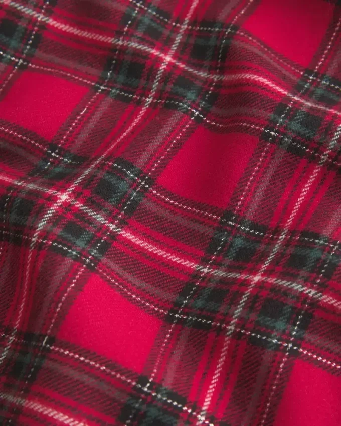 Baggy flannelbukser Baggy flannelbukser