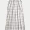 Baggy flannelbukser