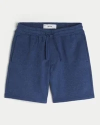Baggy fleece-shorts over knæet