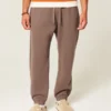 Baggy joggingbukser med snøre Baggy joggingbukser med snøre