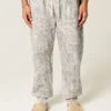 Baggy joggingbukser med snøre Baggy joggingbukser med snøre