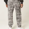 Baggy joggingbukser med snøre Baggy joggingbukser med snøre