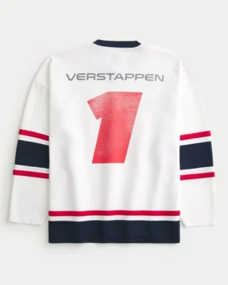 Baggy Oracle Red Bull Racing grafisk hockey-trøje