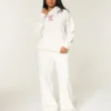 Baggy sweatpants med candy cane-mønster Baggy sweatpants med candy cane-mønster
