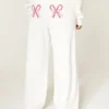 Baggy sweatpants med candy cane-mønster Baggy sweatpants med candy cane-mønster