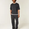 Baggy sweatpants med slangegrafik Baggy sweatpants med slangegrafik