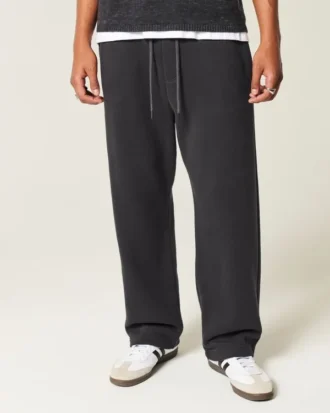 Baggy sweatpants med slangegrafik