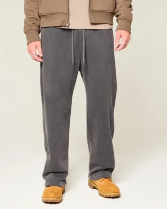 Baggy sweatpants med stjernemønster