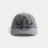 Baseballkasket med tatoveringsbroderi