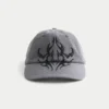 Baseballkasket med tatoveringsbroderi