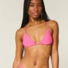Bikini-top med dekorative trekanter