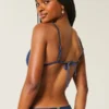 Bikini-top med dekorative trekanter