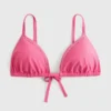 Bikini-top med dekorative trekanter