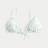 Bikini-top med dekorative trekanter