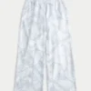 Blå camouflage baggy sweatpants