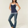 Blonderkantet lagdelings-camisole Blonderkantet lagdelings-camisole