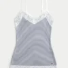 Blonderkantet lagdelings-camisole Blonderkantet lagdelings-camisole