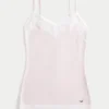 Blonderkantet lagdelings-camisole Blonderkantet lagdelings-camisole