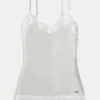 Blonderkantet lagdelings-camisole Blonderkantet lagdelings-camisole