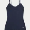 Blonderkantet lagdelings-camisole Blonderkantet lagdelings-camisole