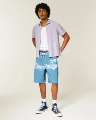 Boardshorts til knæet Boardshorts til knæet