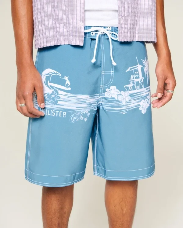 Boardshorts til knæet Boardshorts til knæet